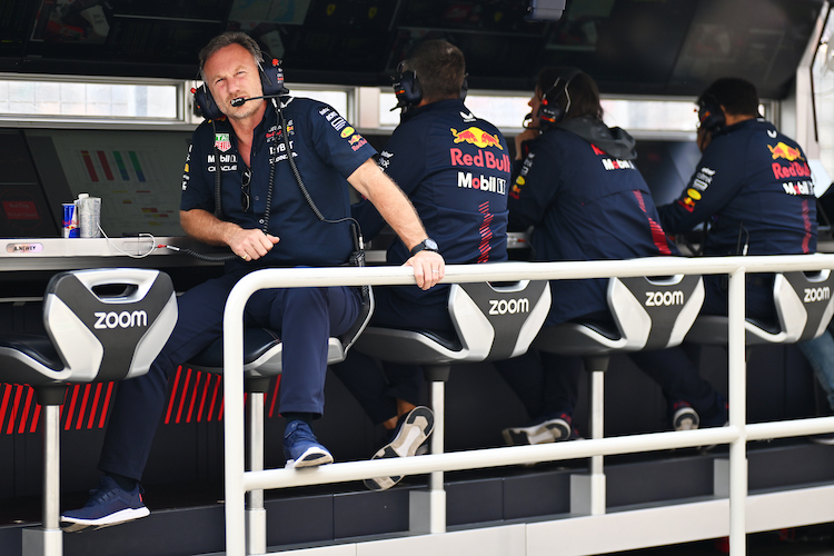 Red Bull Racing-Teamchef Christian Horner erwartet eine Aufholjagd von Sergio Pérez