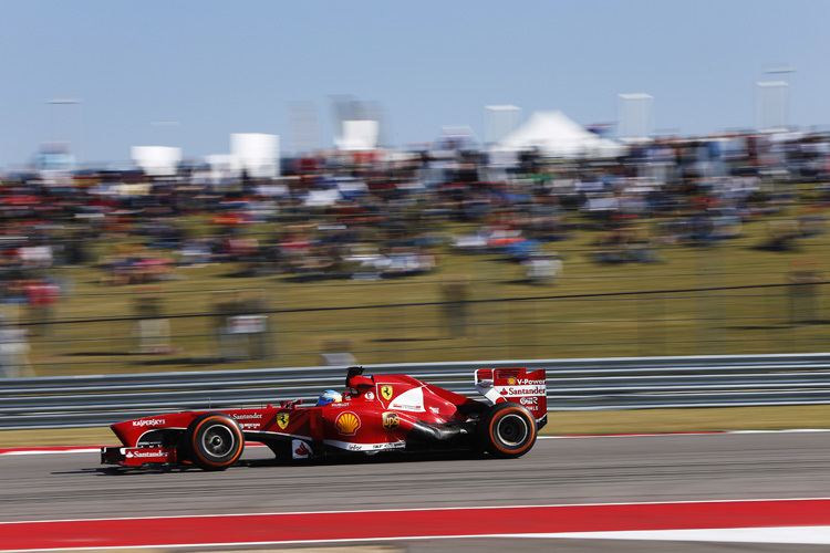 Fernando Alonso in Austin: «Mein Rücken ist okay»