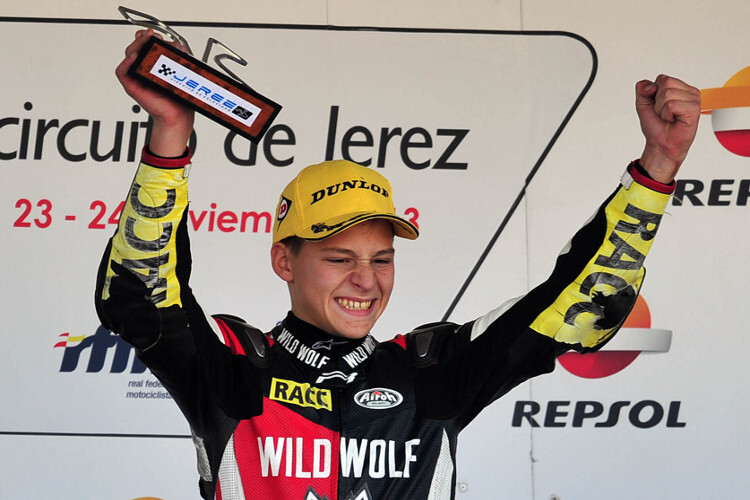 Sieger-Jubel: Fabio Quartararo siegte in den letzten drei Rennen der Saison