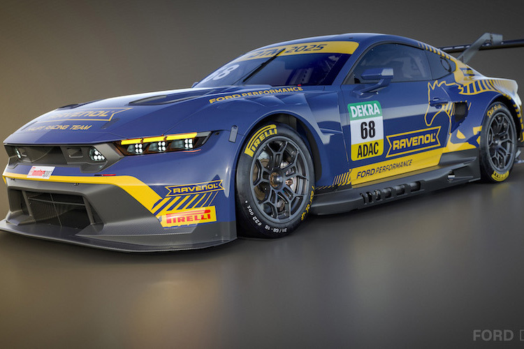 Ford Mustang GT3 im Design vom Haupt Racing Team