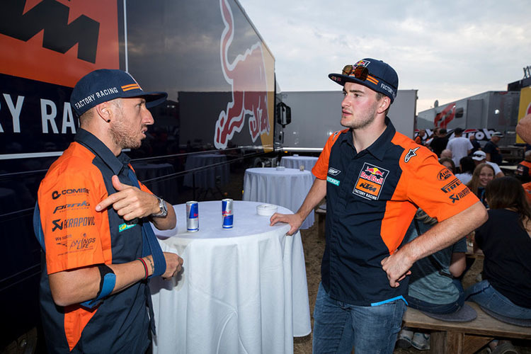 Tony Cairoli und Jeff Herlings