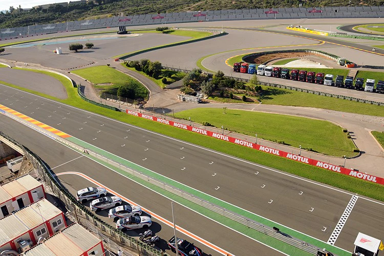 Der Circuit Ricardo Tormo von Valencia