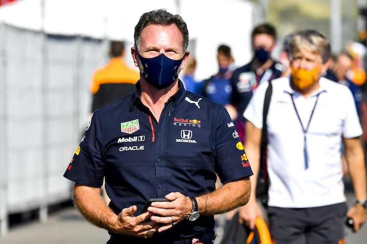 Red Bull Racing-Teamchef Christian Horner