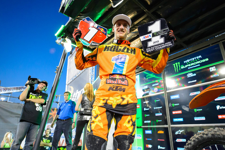 Die Nummer 1: Ken Roczen ist Supercross-Champion