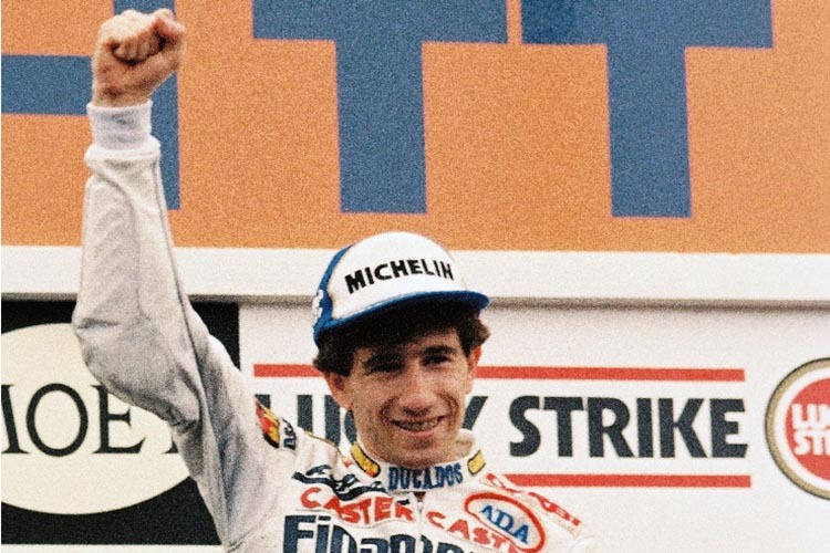 1988 gewann Martinez zwei Rennen in Assen an einem Tag