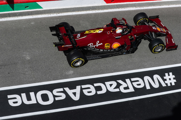 Sebastian Vettel in Mugello