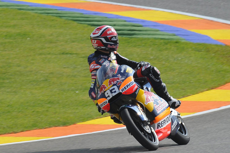 Marquez allein in Valencia