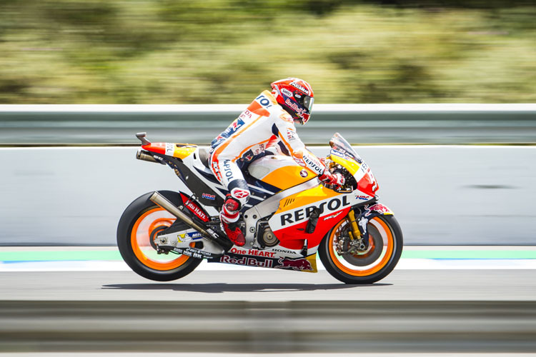 Harte Bremsmanöver: Marc Márquez