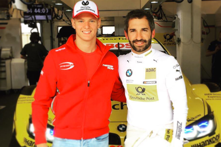 Mick Schumacher und Timo Glock