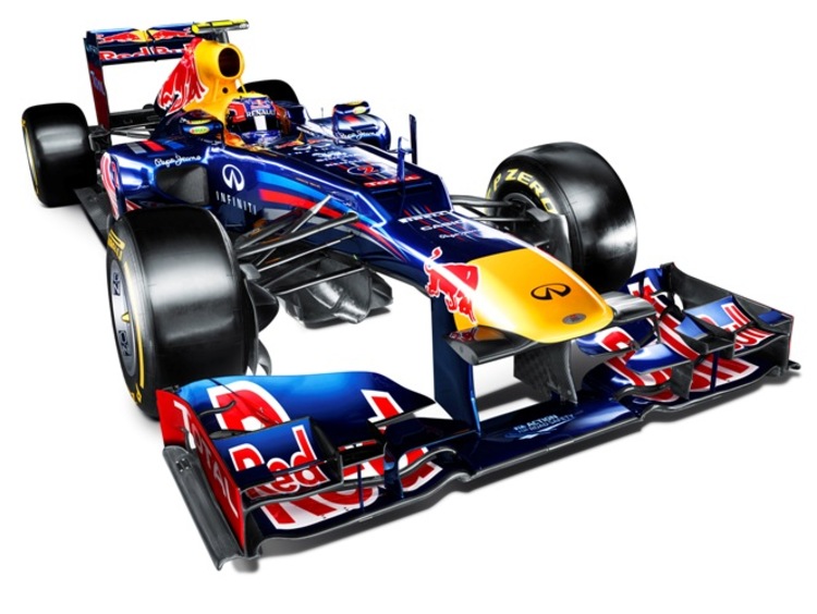 Ein Studio-Foto des RB8, ab morgen ist er auf der Strecke