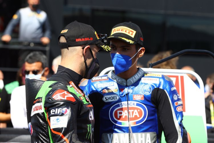 Trotz Rivalität auf der Rennstrecke pflegen Jonathan Rea und Toprak Razgatlioglu ein gutes Verhältnis