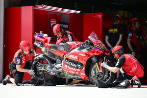 Die Ducati GP25 führt zwar in der WM, ist aber nicht für alle der große Wurf)