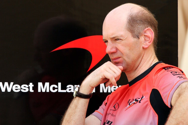 Adrian Newey 2005 bei McLaren