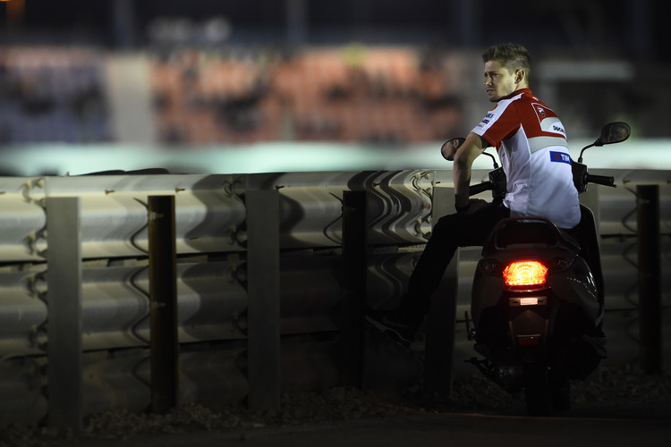 Casey Stoner beobachtete die MotoGP-Trainings in Katar aufmerksam