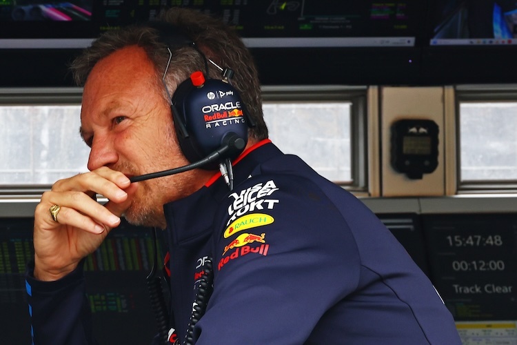 Red Bull Racing-Teamchef Christian Horner