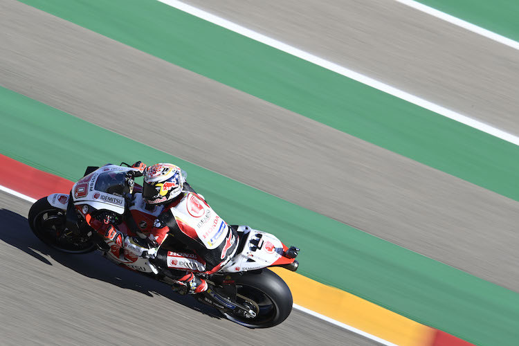 Takaaki Nakagami war im Warm-up der Schnellste