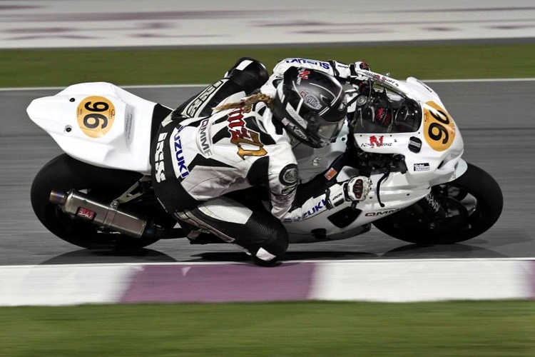Nina Prinz: Zurzeit auf Platz 3 der Qatar Superbike Championship