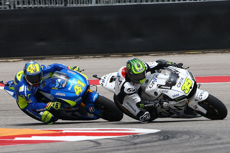 Das Rennen in Texas: Cal Crutchlow wehrt sich gegen Aleix Espargaró