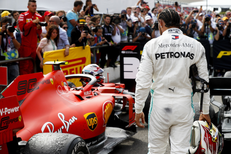 Lewis Hamilton in Le Castellet 2019