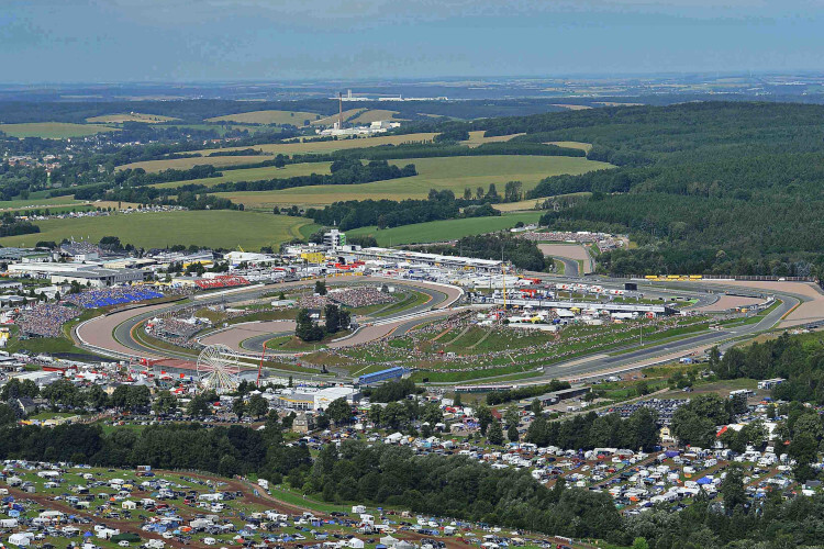 Der Sachsenring an einem GP-Wochenende