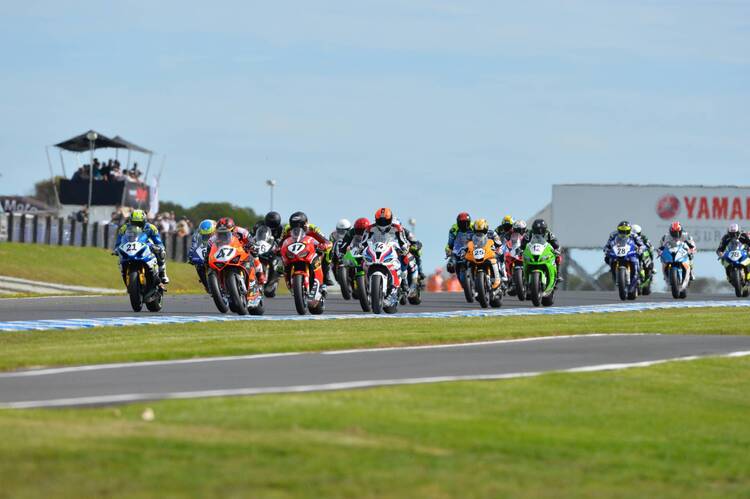 Die ASBK führt die Saison auf Phillip Island im Juli weiter