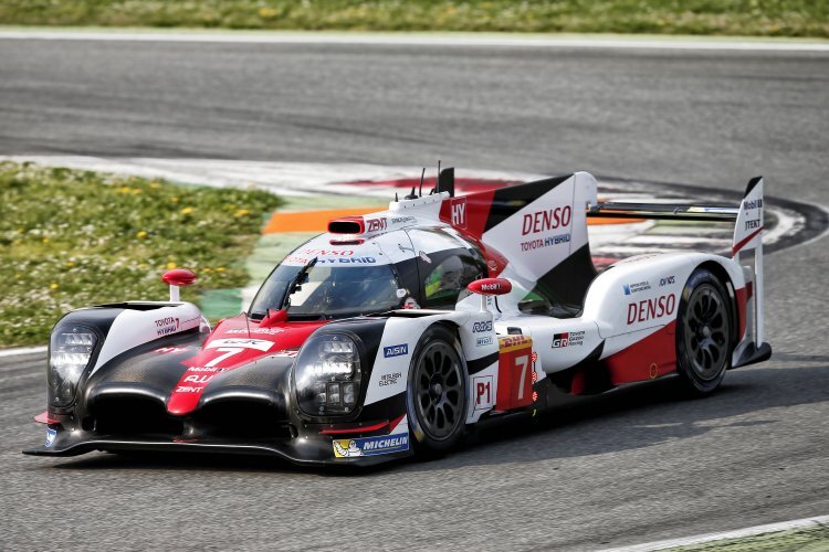 Der Toyota TS050 Hybrid von Mike Conway