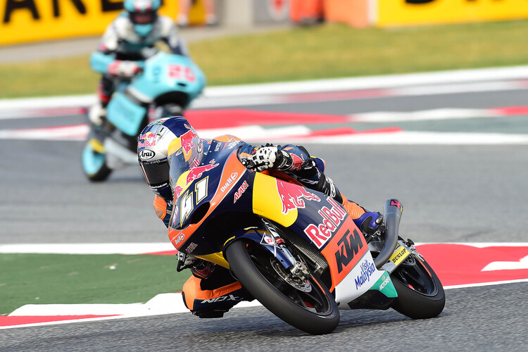 Brad Binder war Schnellster auf dem neuen Streckenlayout