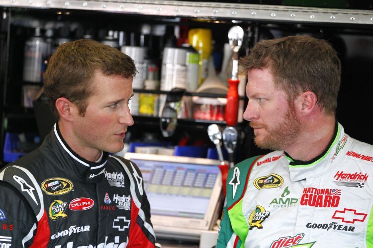 Kasey Kahne und Teammkollege Dale Earnhardt jr.