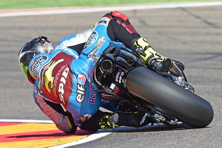 Scott Redding auf der Honda RC213V