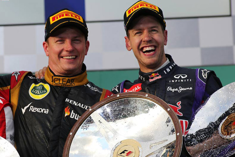 Kimi Räikkönen: Nur in Australien Sieger eines 2013er Grand Prix