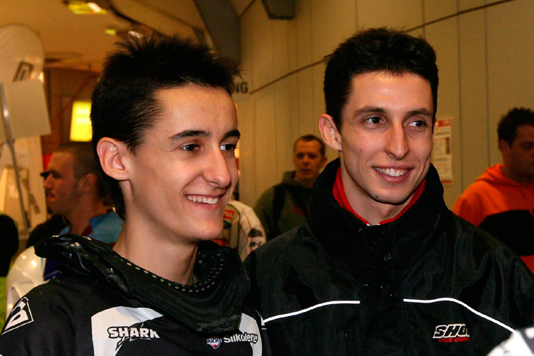 Marvin und Mickael Musquin bei SX Dortmund 2008