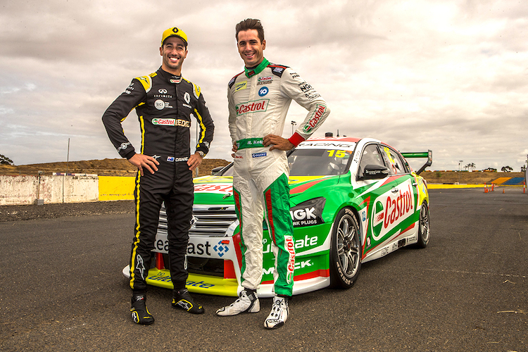 Daniel Ricciardo 2019 mit Rick Kelly