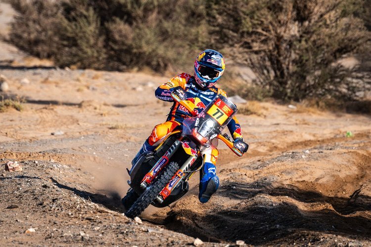 Luciano Benavides holte sich den zweiten Etappensieg bei der Dakar