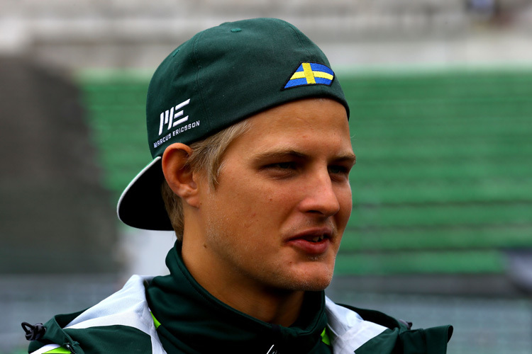 Marcus Ericsson darf sich freuen: 2015 greift der junge Schwede im Sauber-Renner an