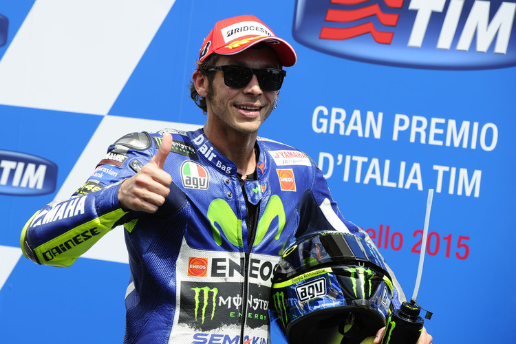 Valentino Rossi: Platz 3 in Mugello, aber Teamkollege Jorge Lorenzo fuhr auf und davon