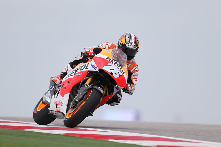 Dani Pedrosa auf der neuen Piste in Austin/Texas