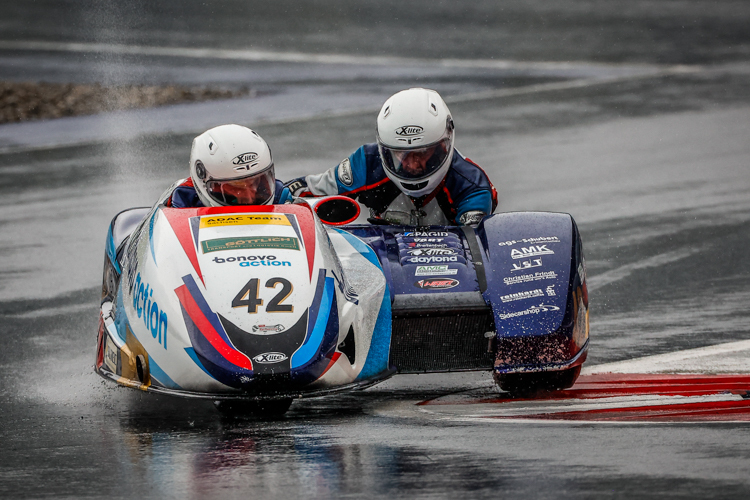 Lennard Göttlich/Uwe Neubert auf dem verregneten Red Bull Ring 