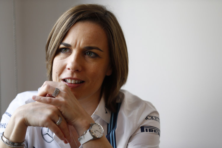 Claire Williams hält grosse Stücke auf Nico Rosberg