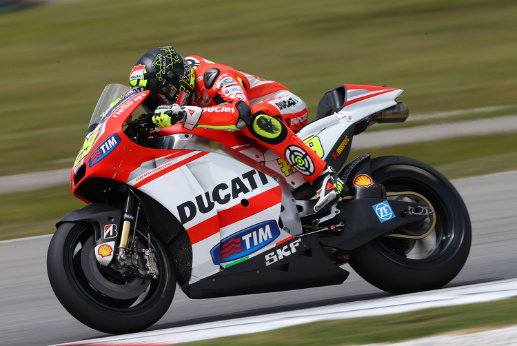 Andrea Iannone auf der GP14.3 in Sepang