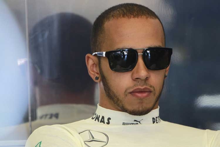 Lewis Hamilton: Unfall in Hockenheim