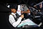 Lewis Hamilton im DTM-Renntaxi