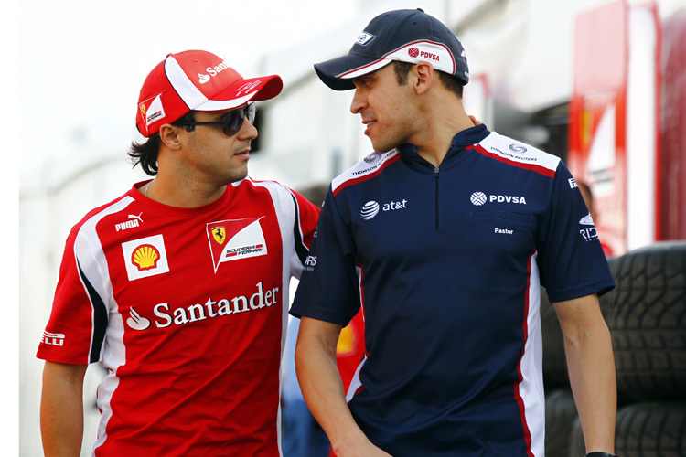 Was machen Felipe Massa und Pastor Maldonado?