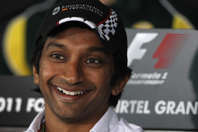 Narain Karthikeyan darf sich freuen