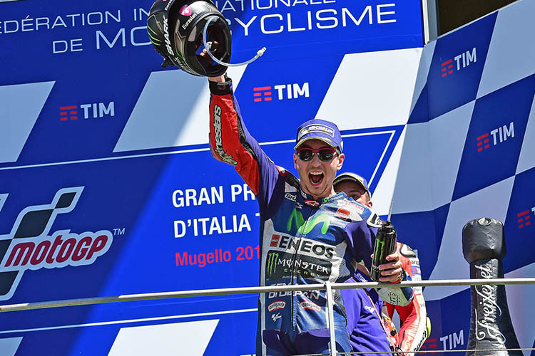 Weltmeisterlich: Jorge Lorenzo in Mugello