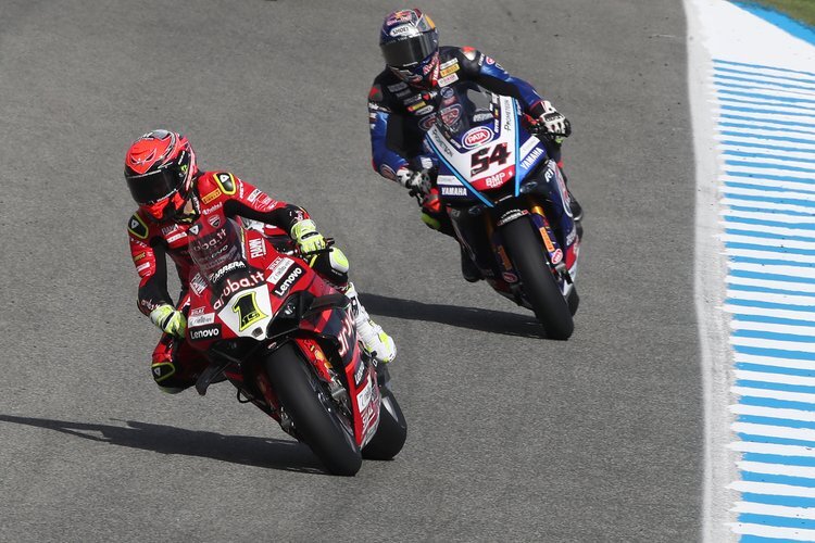 Alvaro Bautista und Toprak Razgatlioglu waren die Protagonisten des letzten Superbike-Rennens 2023