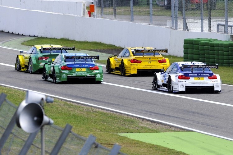 Viel Action in der DTM