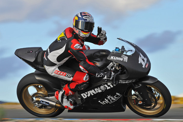 Sandro Cortese auf der Moto2-Kalex