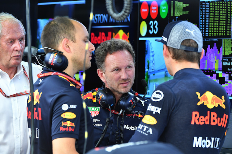 Red Bull Racing-Teamchef Christian Horner