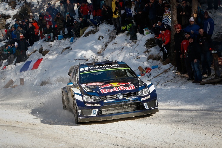 Sébastien Ogier setzte sich ab