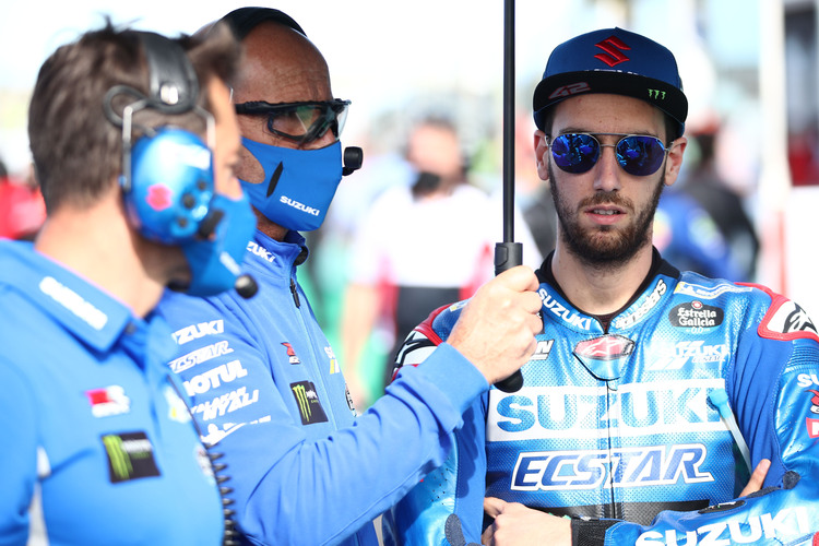 Alex Rins klagte in Misano über Probleme